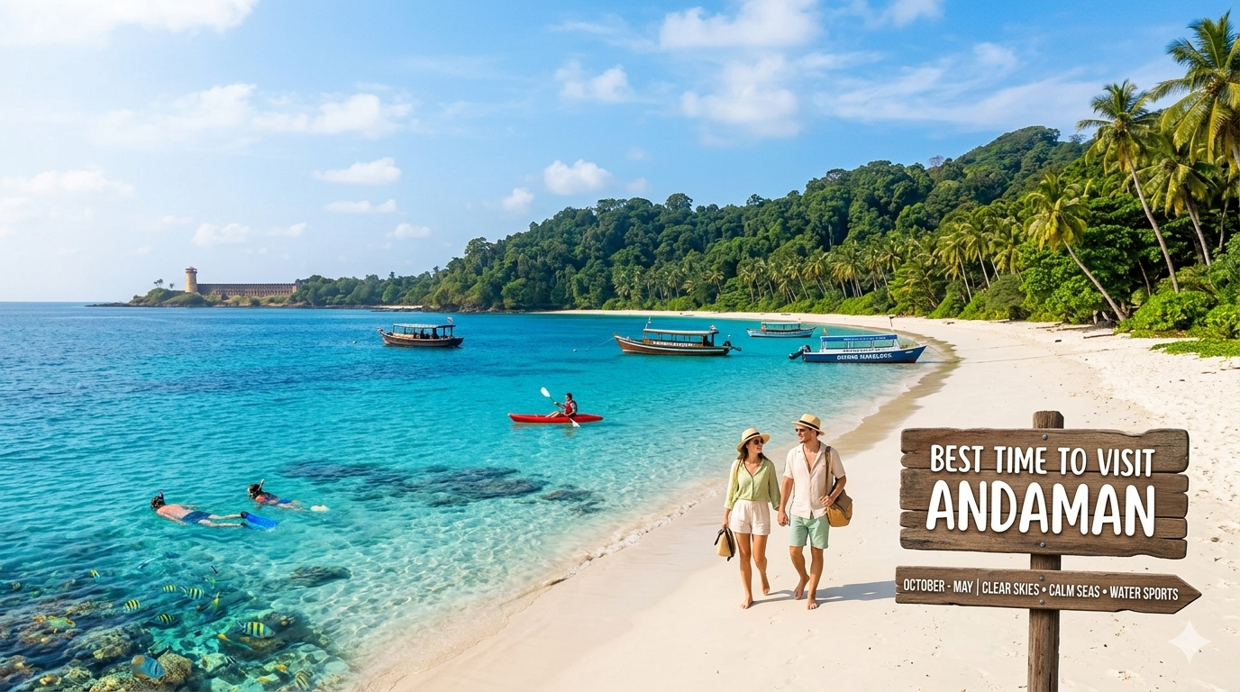 Best Time to Visit Andaman: Month-by-Month Guide to Plan Your Andaman Tour Package